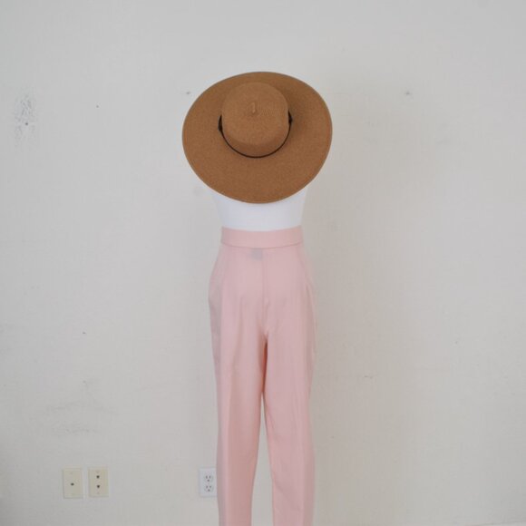 Vintage 90s Pink Pleated Trousers | 30 waist‎ - Picture 4 of 9
